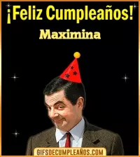 GIF Feliz Cumpleaños Meme Maximina